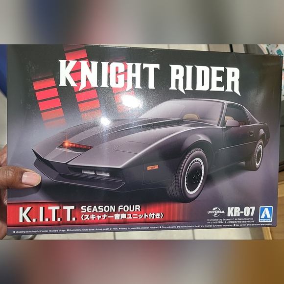 Knight Rider KITT Pontiac Firebird 1/24 Scale Model Kit
